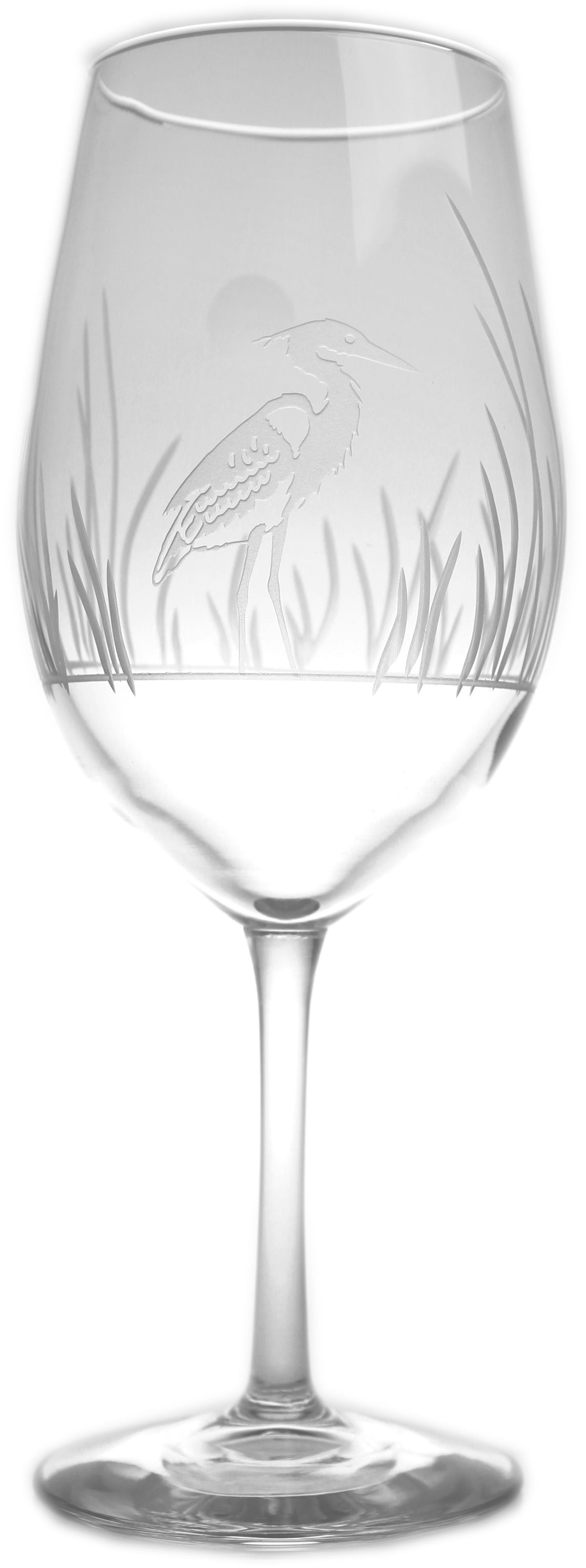 Rolf Glass Peacock 18oz All Purpose Wine Glass Set of 4