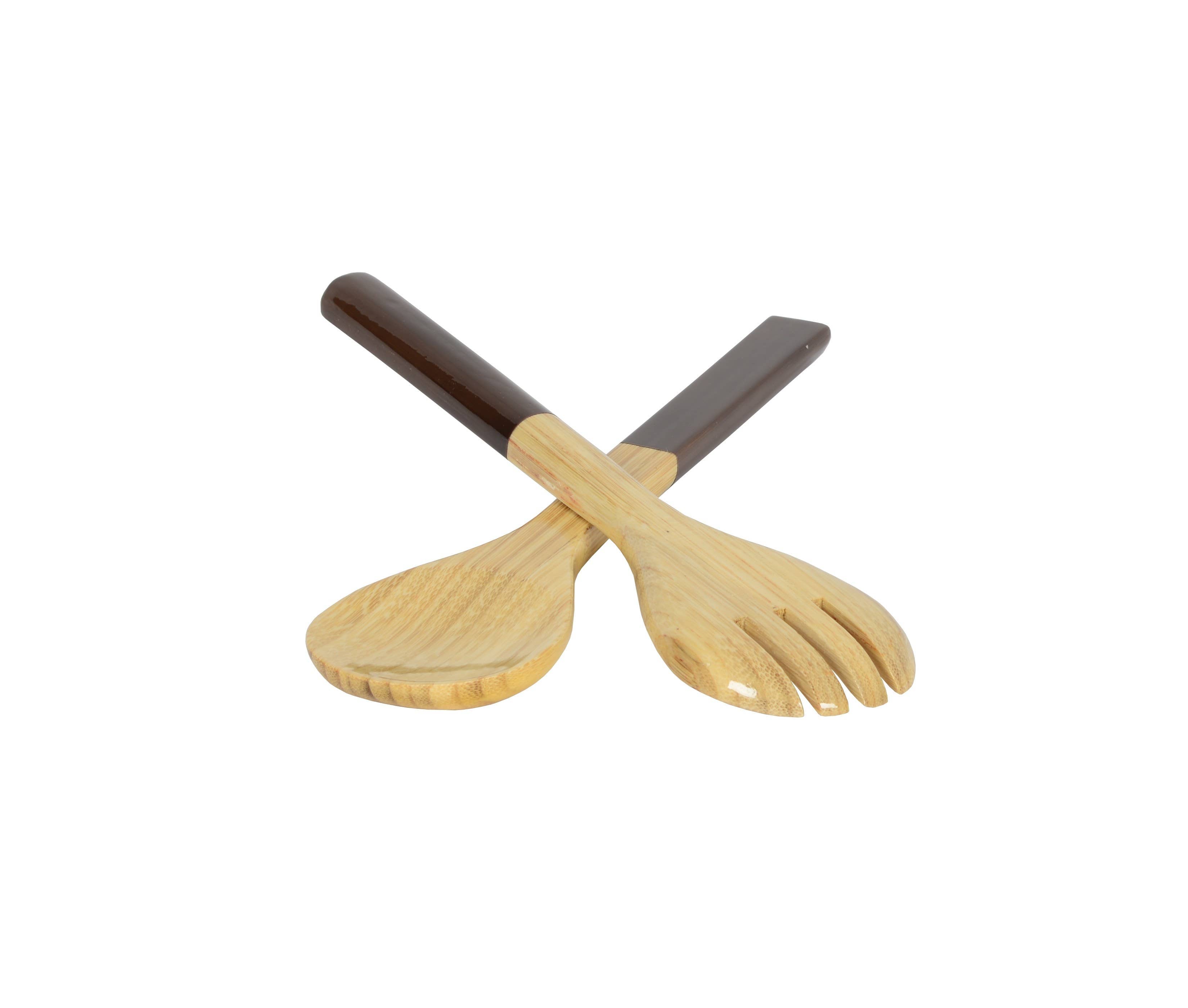 Blue Bamboo Server Set 10.7" - MaisonBeach