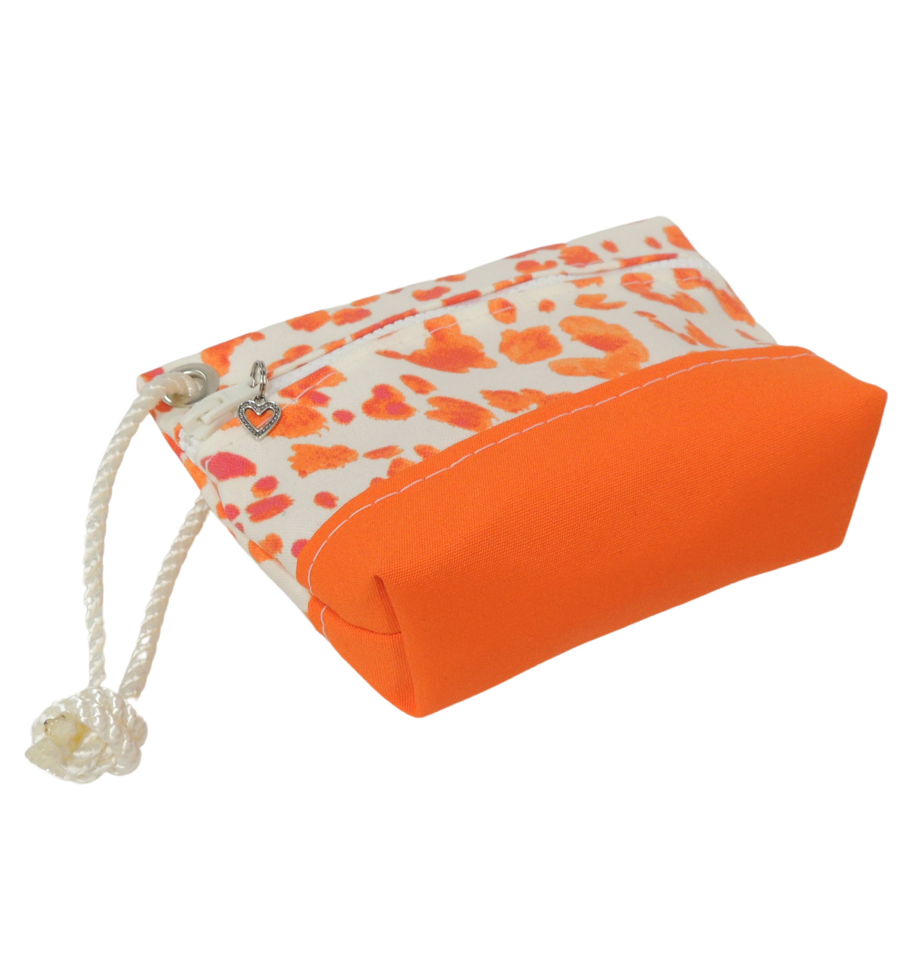 Wristlet – Orange Animal Print