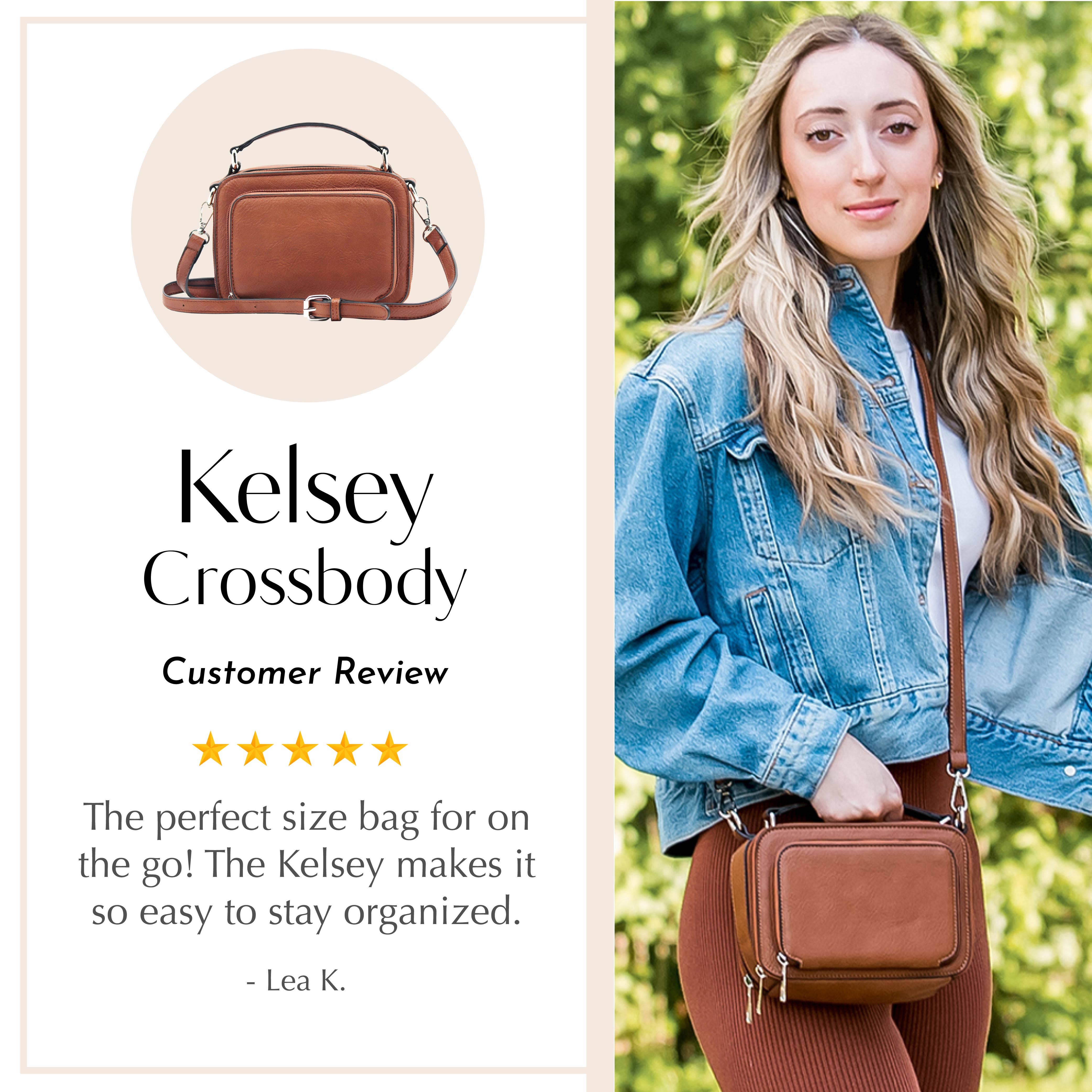 Kelsey Crossbody: Navy