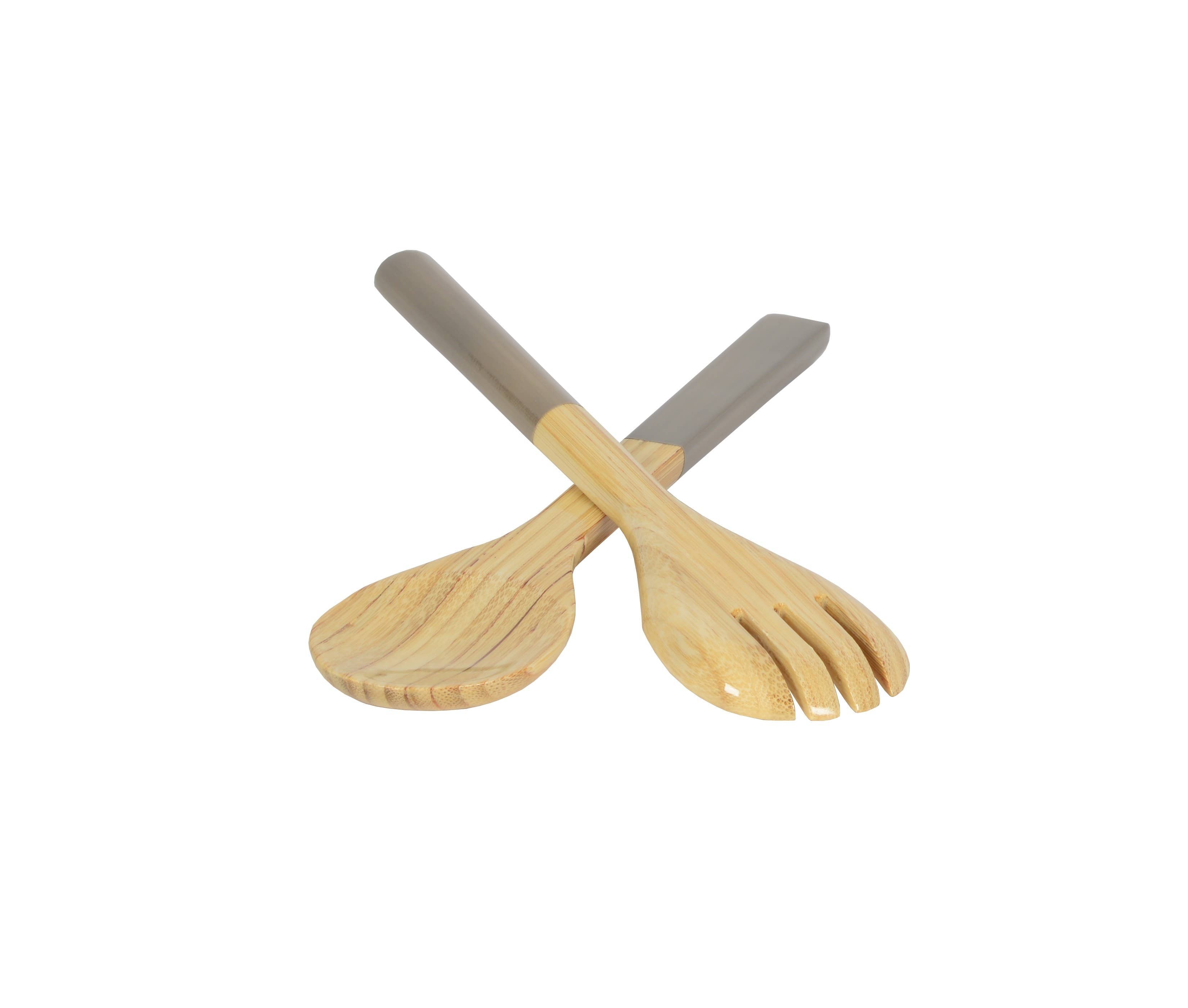 Blue Bamboo Server Set 10.7" - MaisonBeach