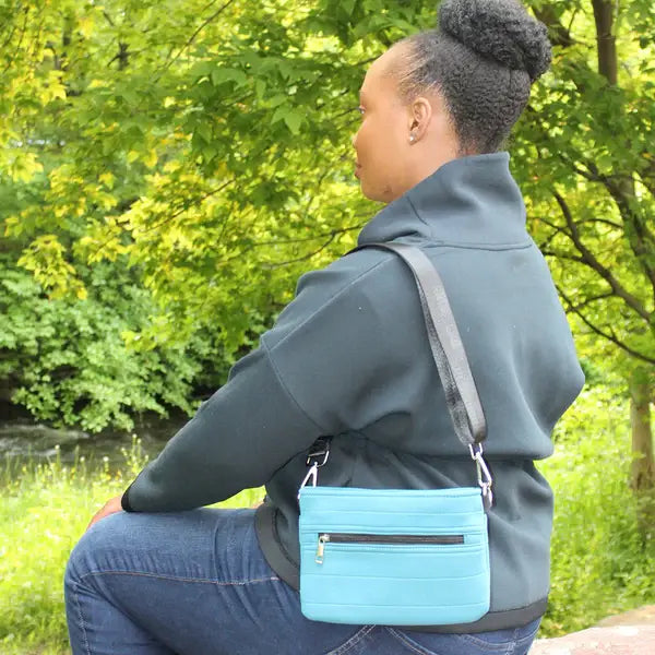 Simone Crossbody: TEAL