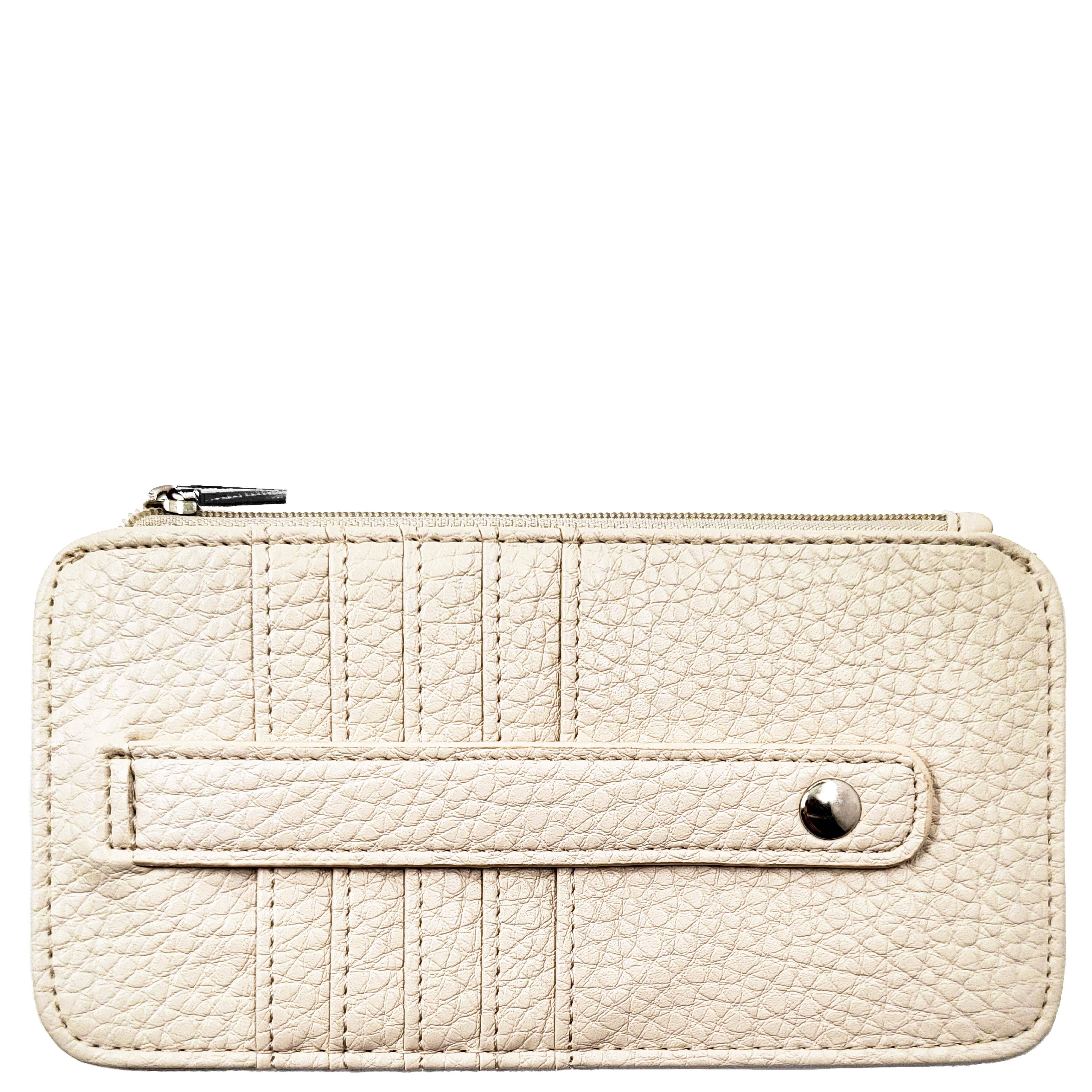 Marie Credit Card Sleeve: Camel - MaisonBeach