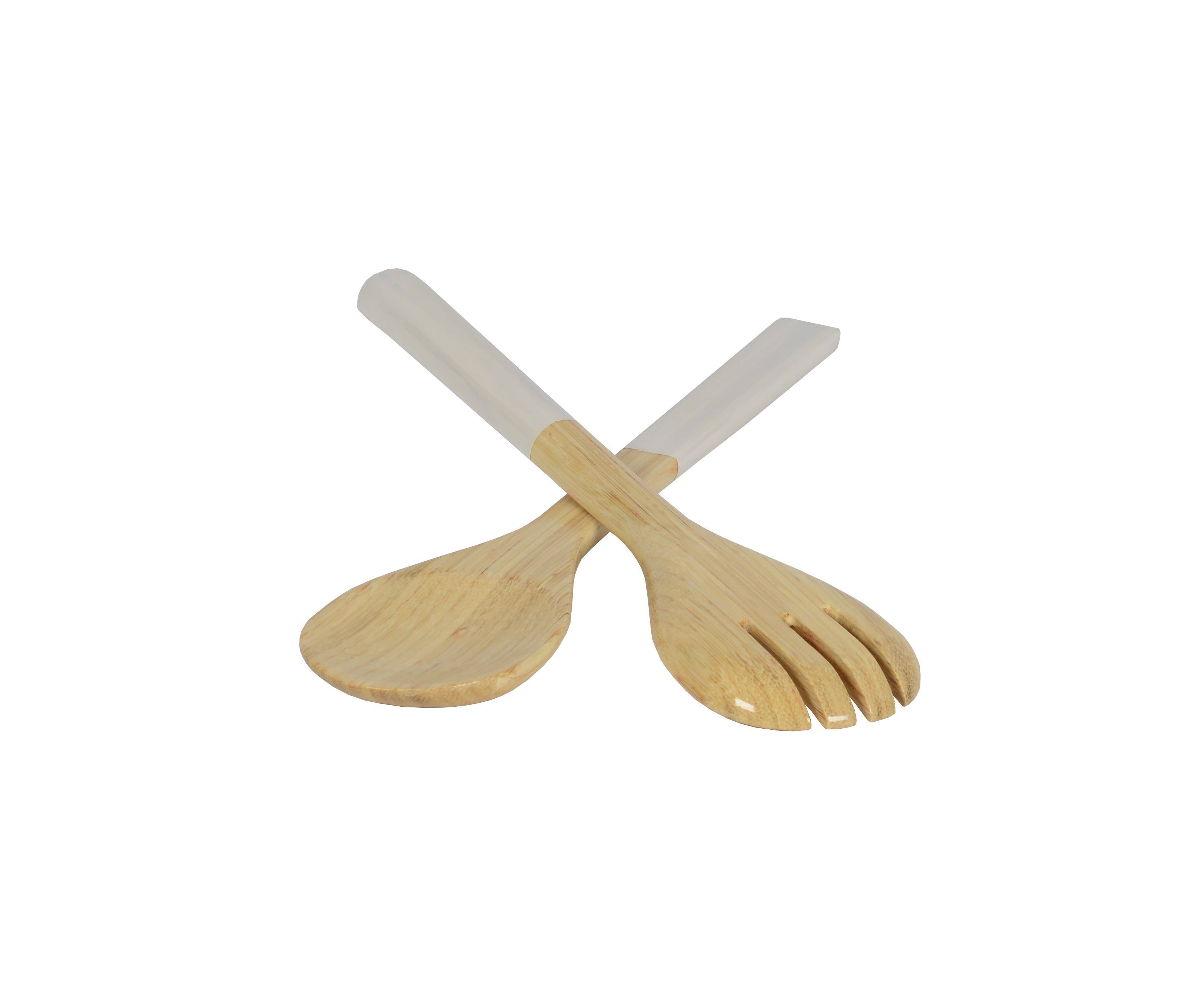 Blue Bamboo Server Set 10.7" - MaisonBeach