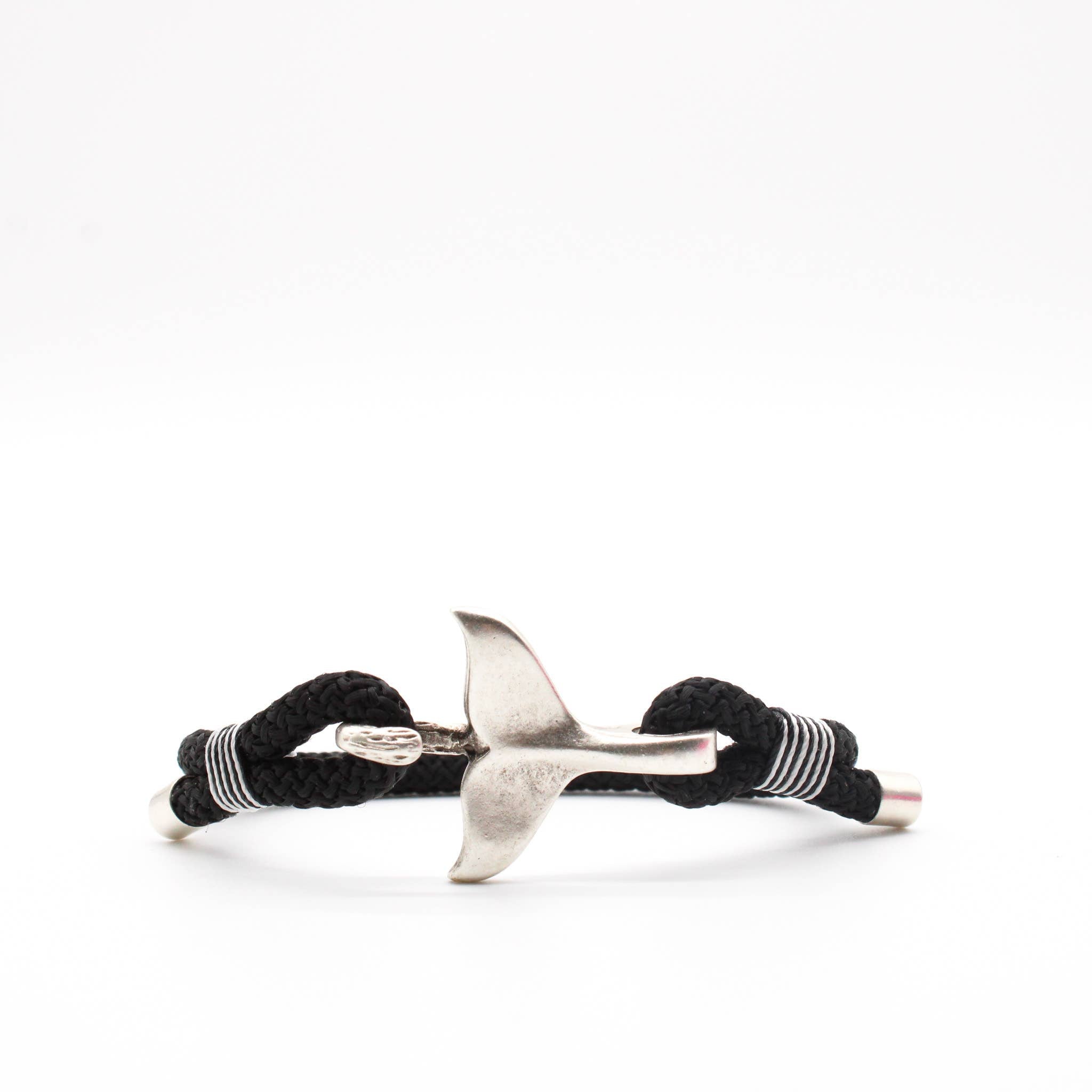 Butler Hill - WHALE TALES BRACELET: MEDIUM / BLACK - MaisonBeach