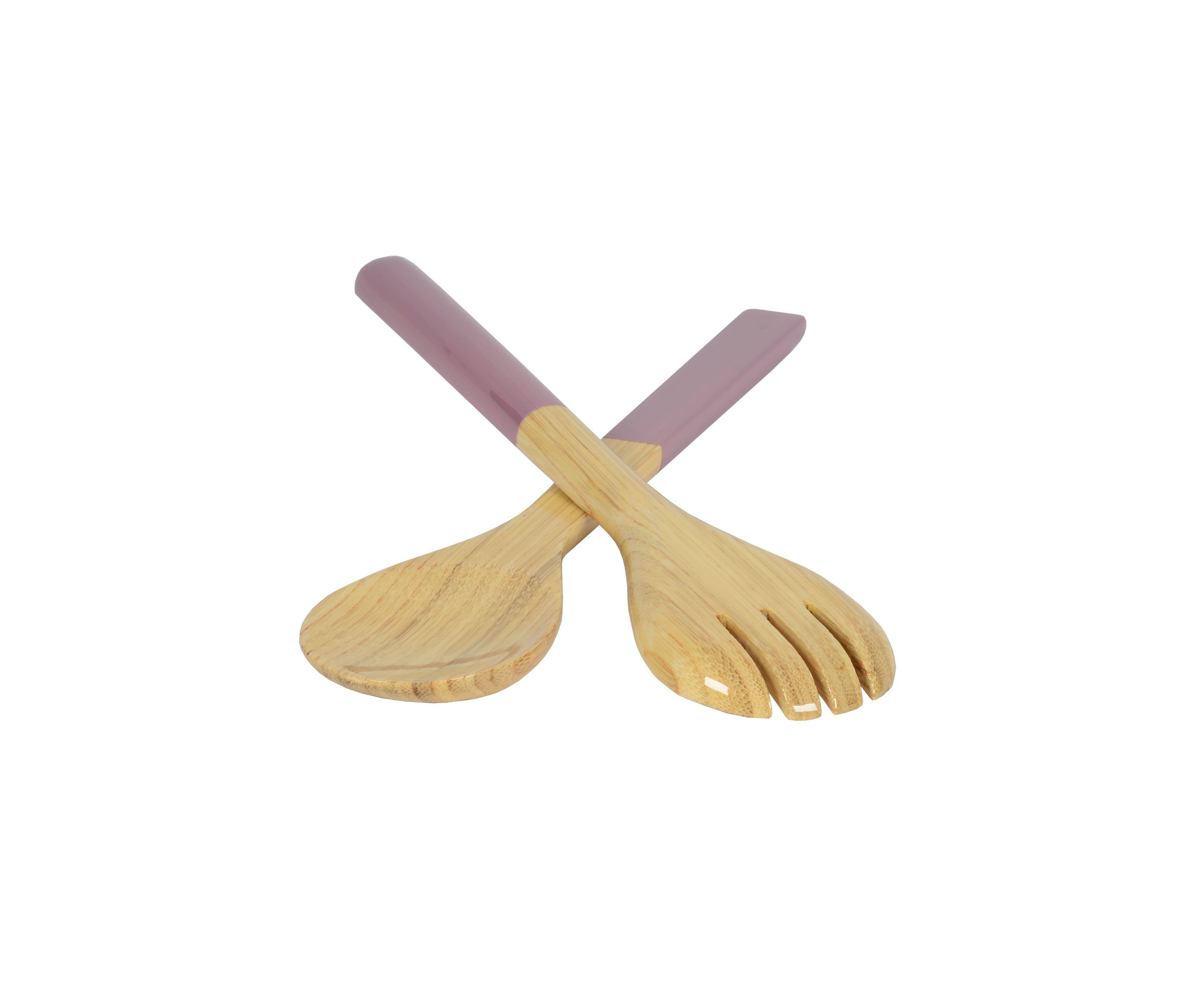 Blue Bamboo Server Set 10.7" - MaisonBeach