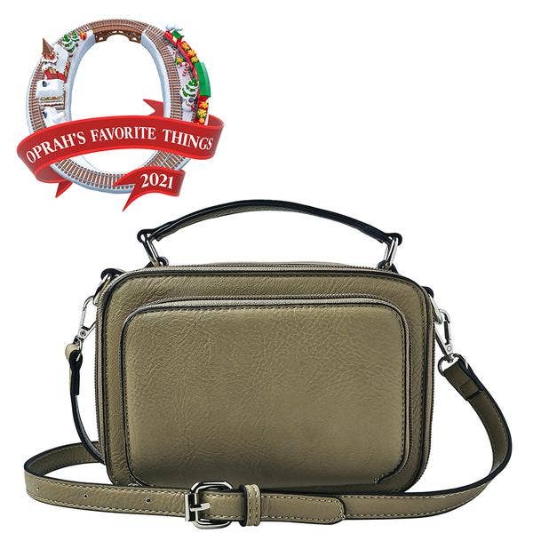 Kelsey Crossbody: TAUPE