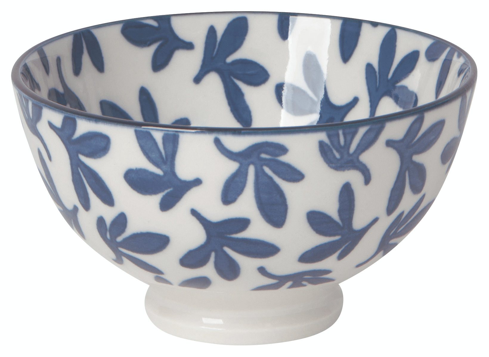 Now Designs by Danica - Blue Floral Stamped Bowl 4 inch - MaisonBeach