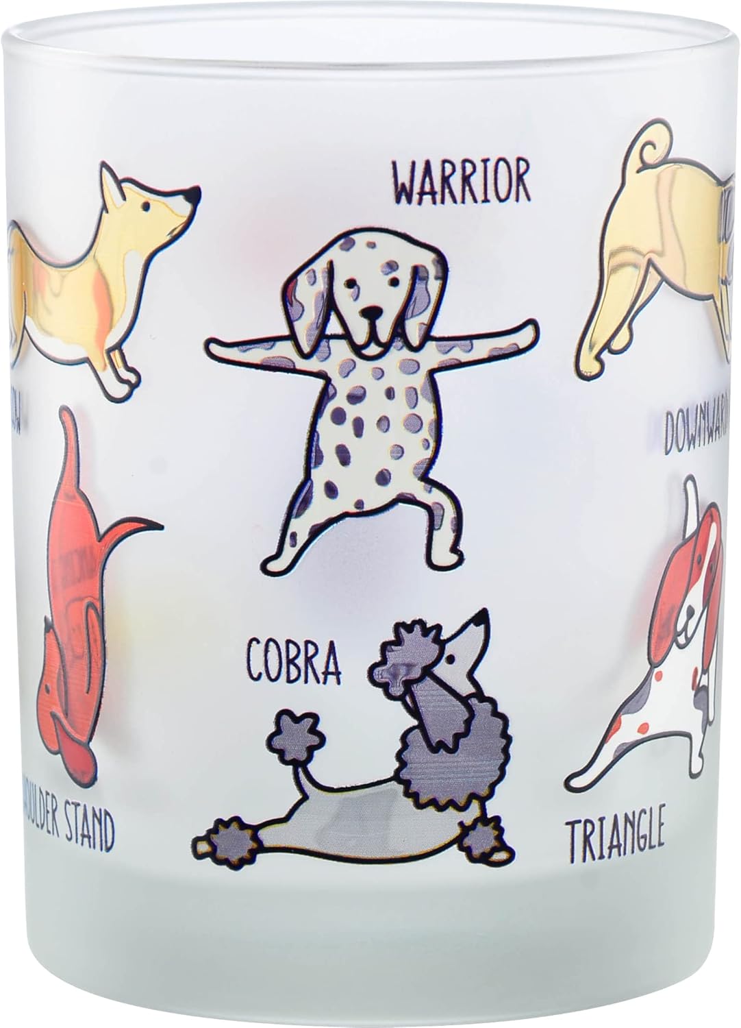 Culver - Doggy Yoga Double Old Fashion-Set of 2