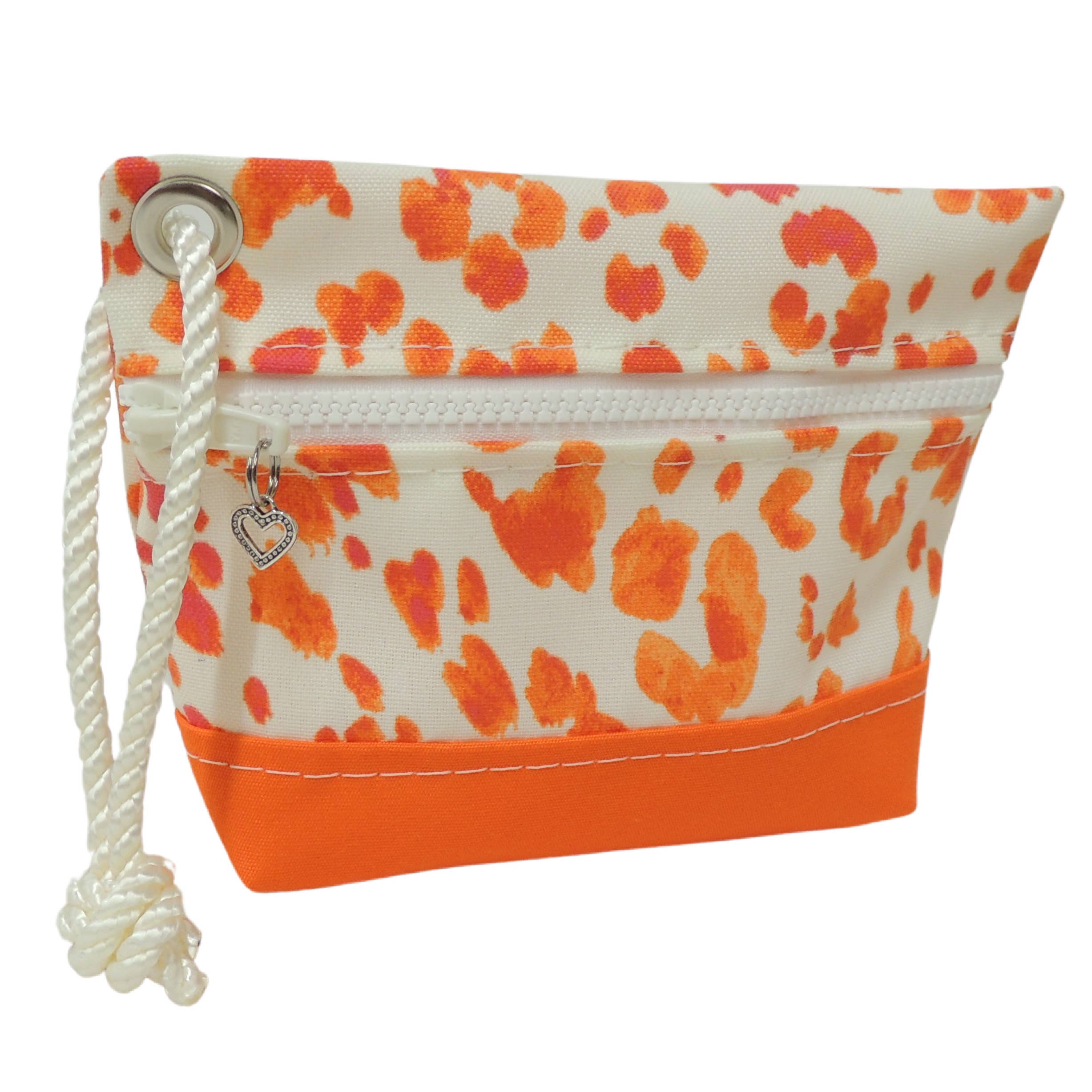 Wristlet – Orange Animal Print