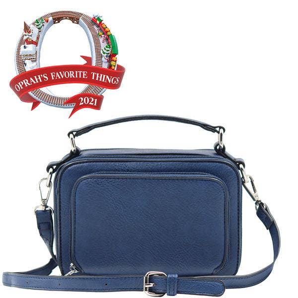 Kelsey Crossbody: Navy - MaisonBeach