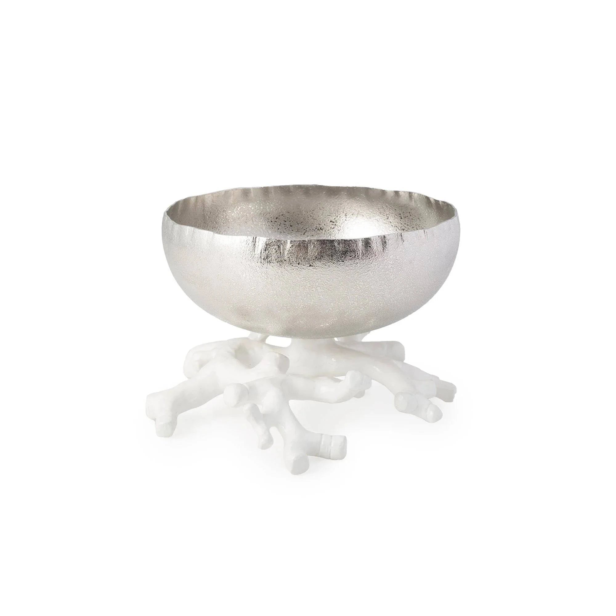 Ocean Reef Small White Bowl - MaisonBeach