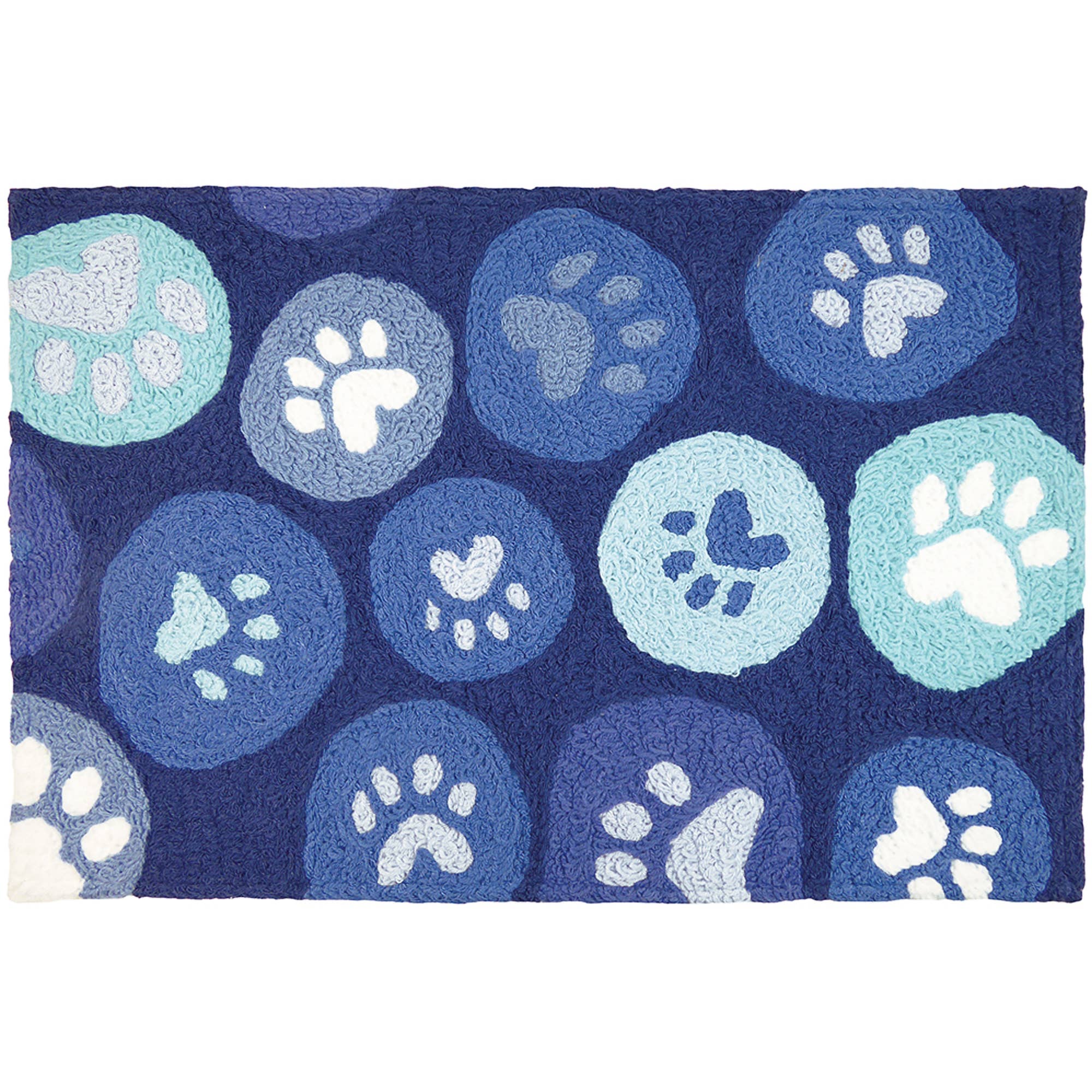 20” x 30” Paws Galore-Blue Rug - MaisonBeach