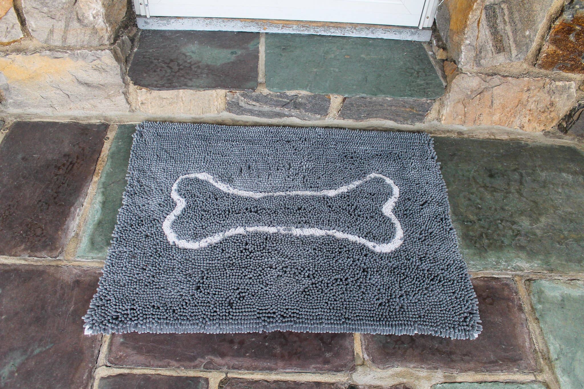 Soggy Doggy Doormat - Large Grey Absorbent Doormat - MaisonBeach