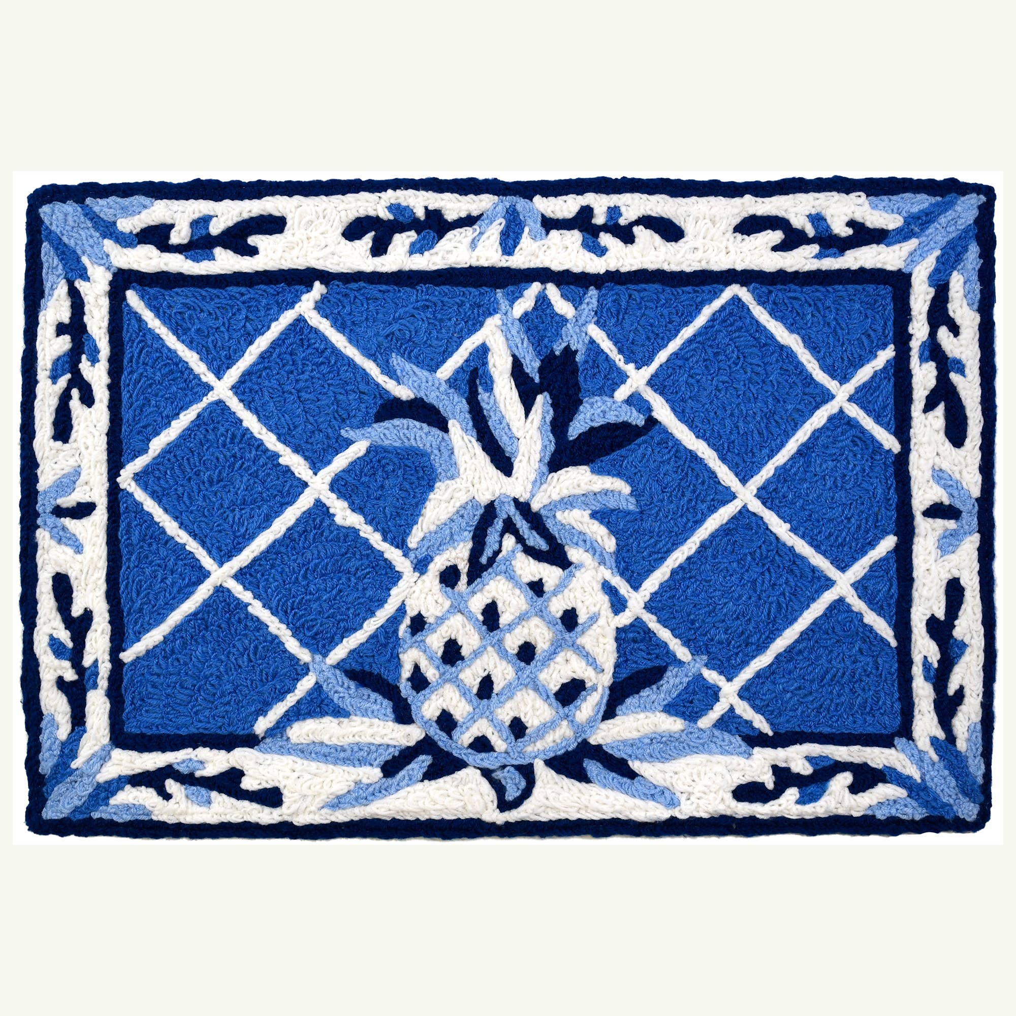 20” x 30” French Country Pineapple Rug - MaisonBeach