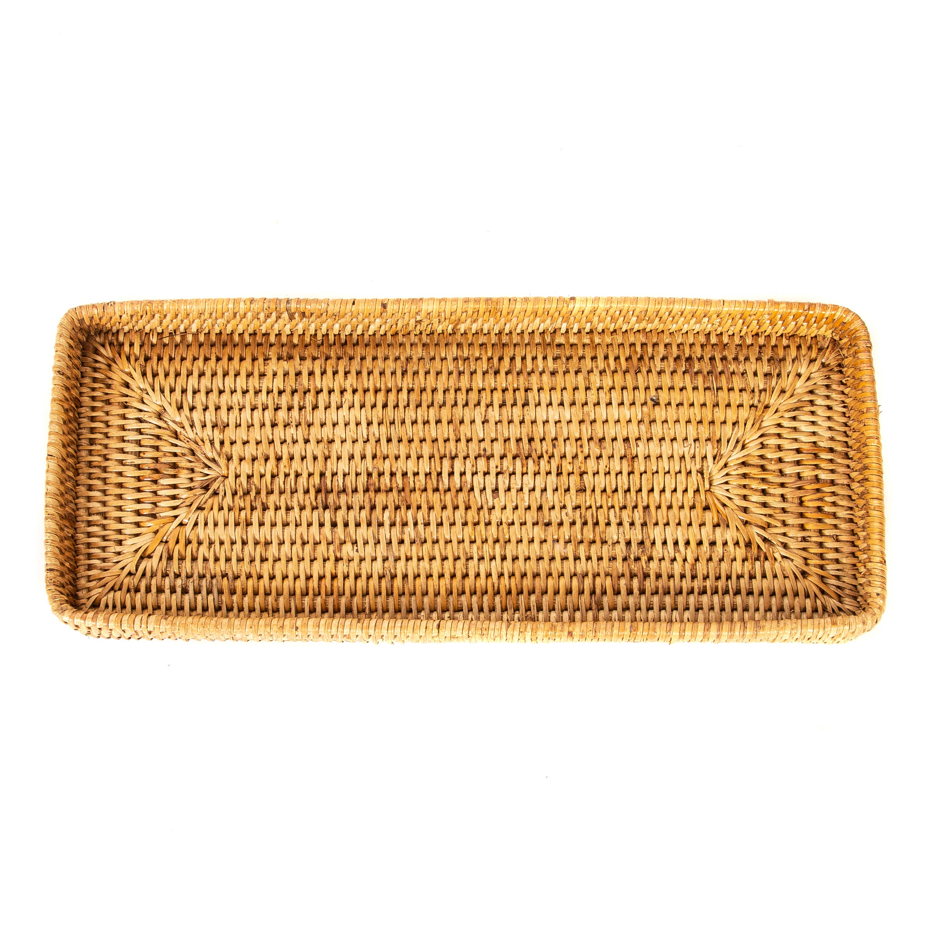 Artifacts Trading Company - Artifacts Rattan Rectangular Vanity Tray